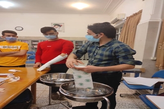 تصاویر برگزاری کارگاه گچ گیری